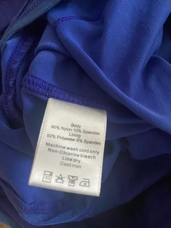 alo yoga womens medium Royal Blue Strappy Active Tank - Picture 8 of 8